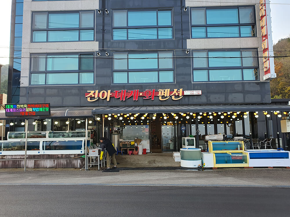 영덕 강구항 진아대게회펜션