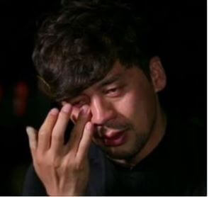 권오중 눈물