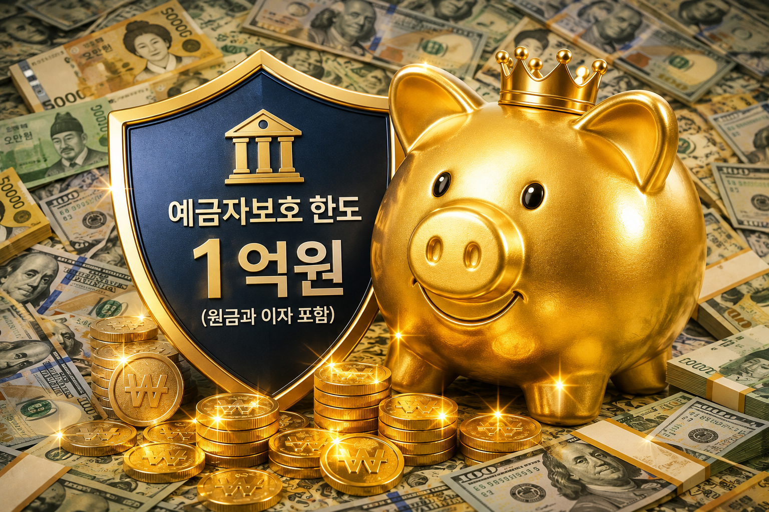 예금자보호 한도 1억원