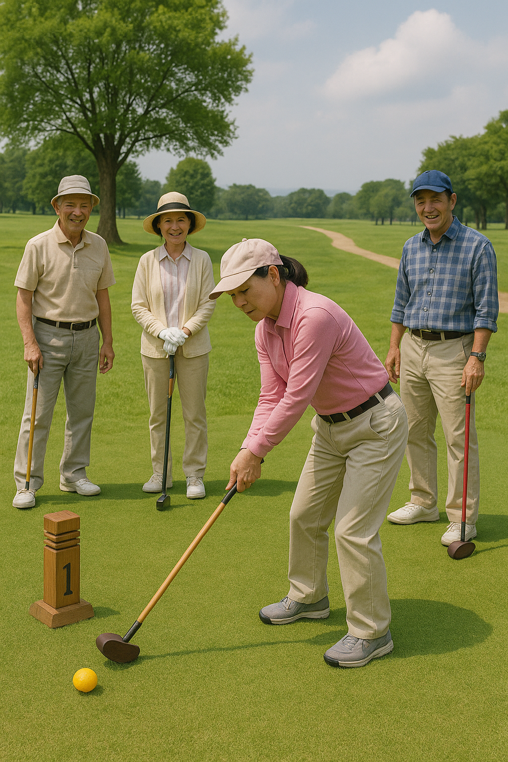 중년을 위한 파크골프 완전정복 가이드