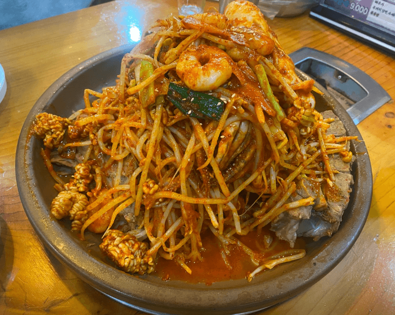 생생정보통 통오징어 해물뼈찜 경기 오산 맛집