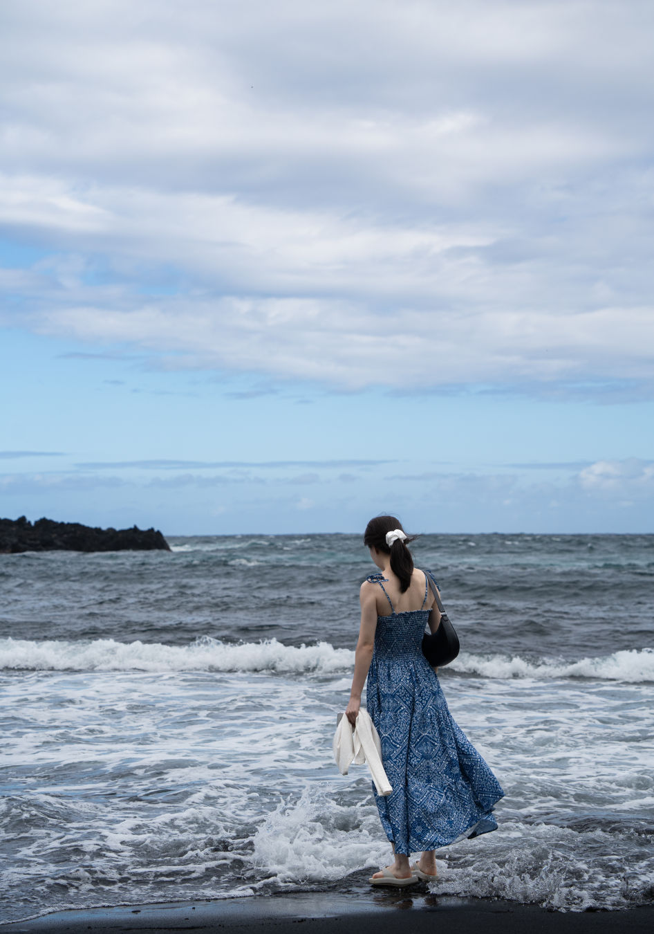 푸날루우 블랙 샌드 비치 여행