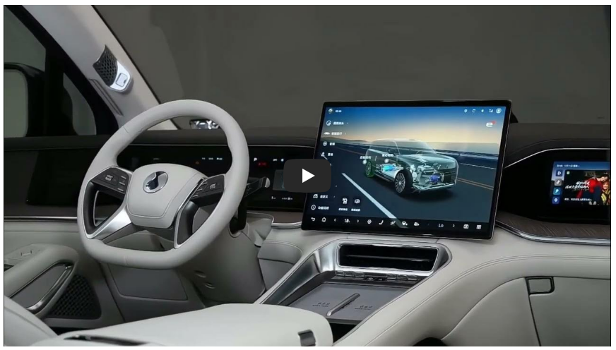 덴자 N9 실내 정보 영상 이미지