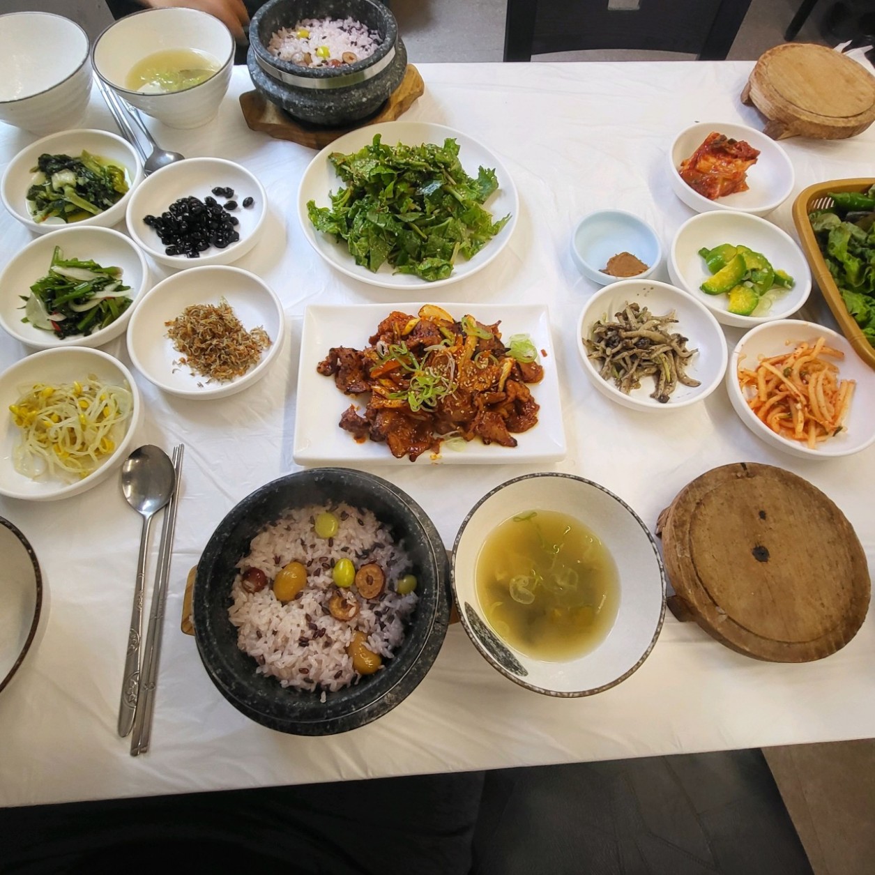 완도 금성가든 메뉴 이미지