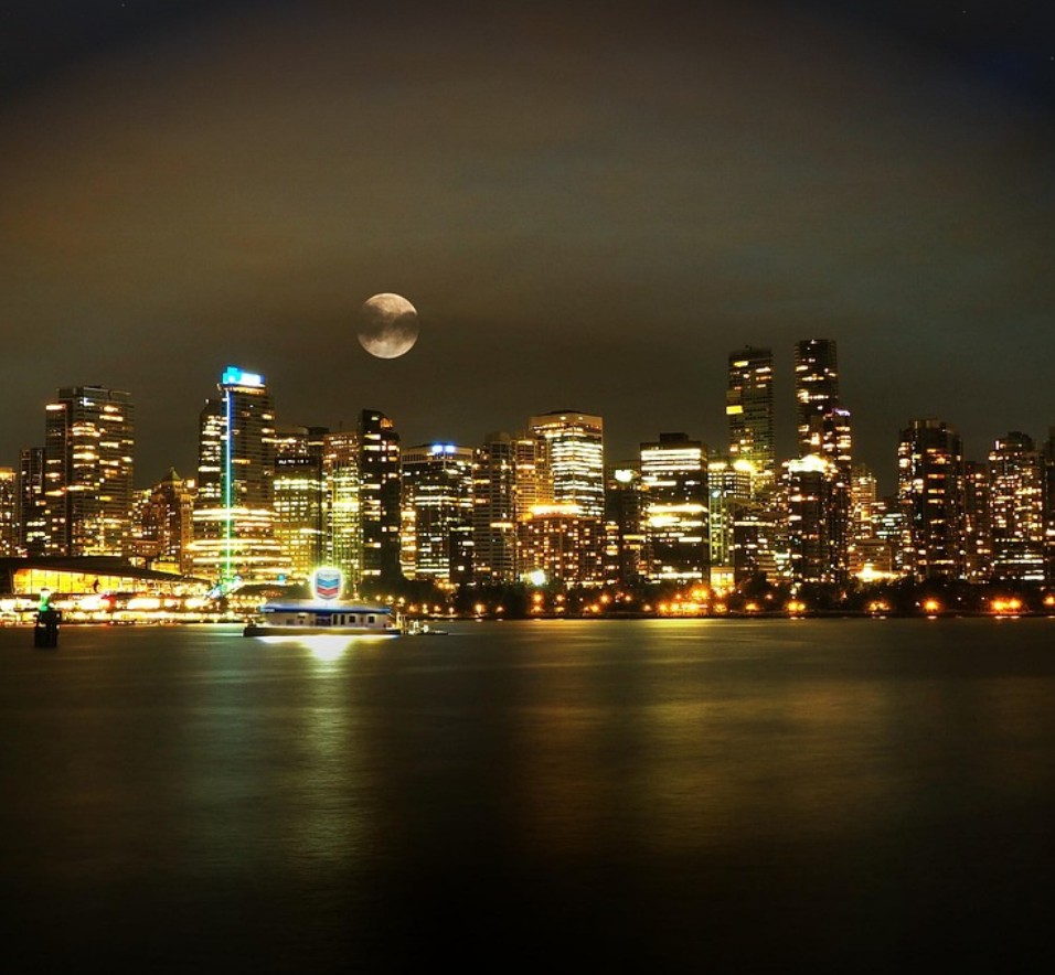 빛 공해로 별이 관측되지 않는 도시