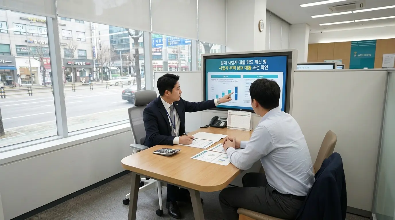 임대 사업자 대출 한도 계산 및 사업자 주택 담보 대출 조건 확인