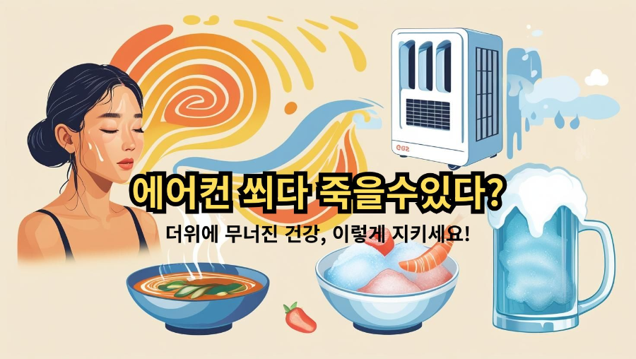 더위에 무너진 건강, 이렇게 지키세요!