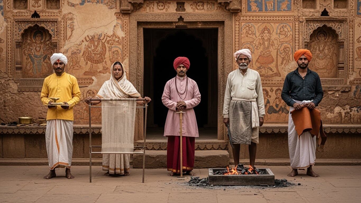 인도에서 사라진 신분제 직업의 구조 관련 사진