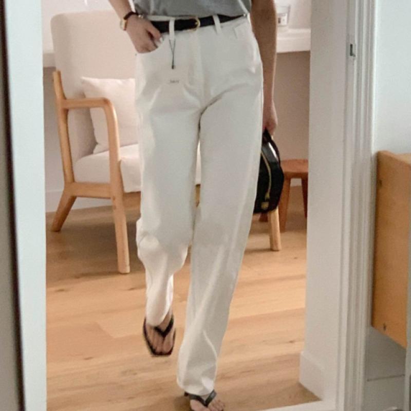 miel 미엘 044 크림진 아이보리데님