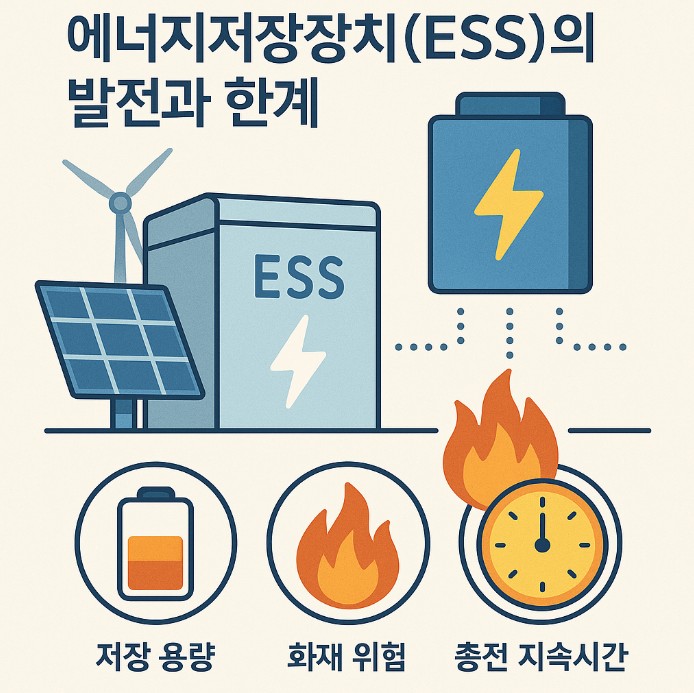 전력 저장기술 ESS 관련 그림