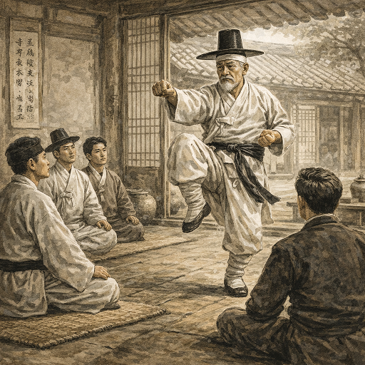 사라질 위기에 놓였던 전통 무술