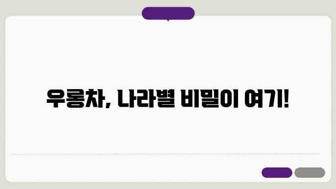 우롱차 가격 비교