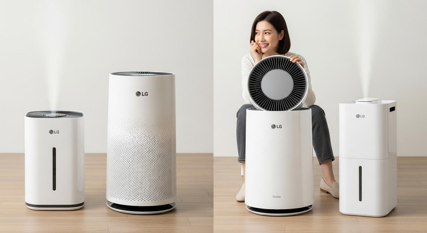엘지 공기청정기 가습기