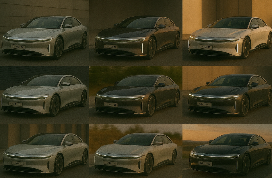 루시드 모터스 사진