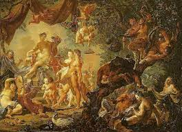 아프로디테와-헤파이스토스의-결혼---요한-게오르그-플라처,-1750s