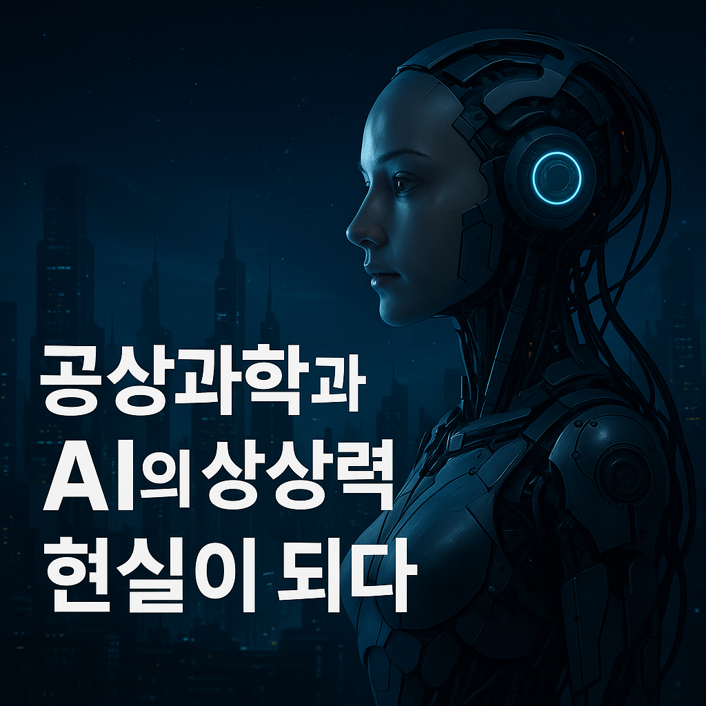 공상과학과 AI의 상상력 현실이 되다 이미지