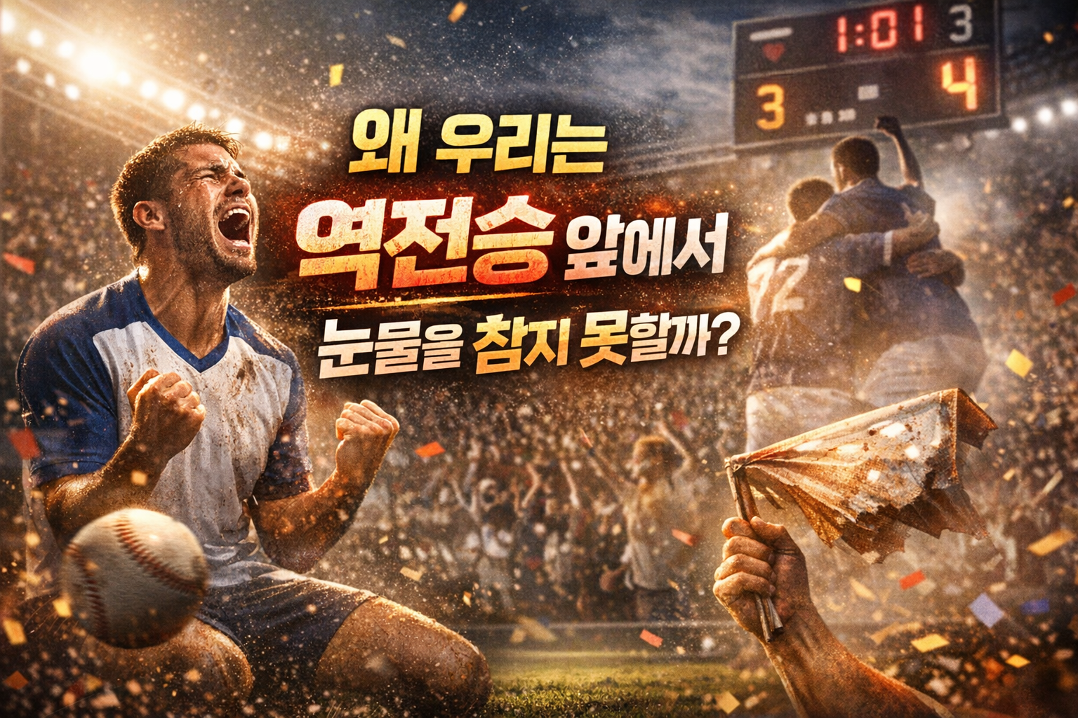 포기하지 않은 자만이 쓰는 전설, 스포츠 역전 드라마의 비밀
