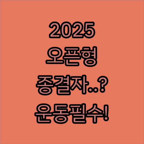 2025년 인기 오픈형 이어폰 5가지..