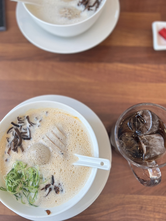 합정동에 있는 오레노라멘 본점의 카라빠이탄 라멘과 토리빠이탄 라멘