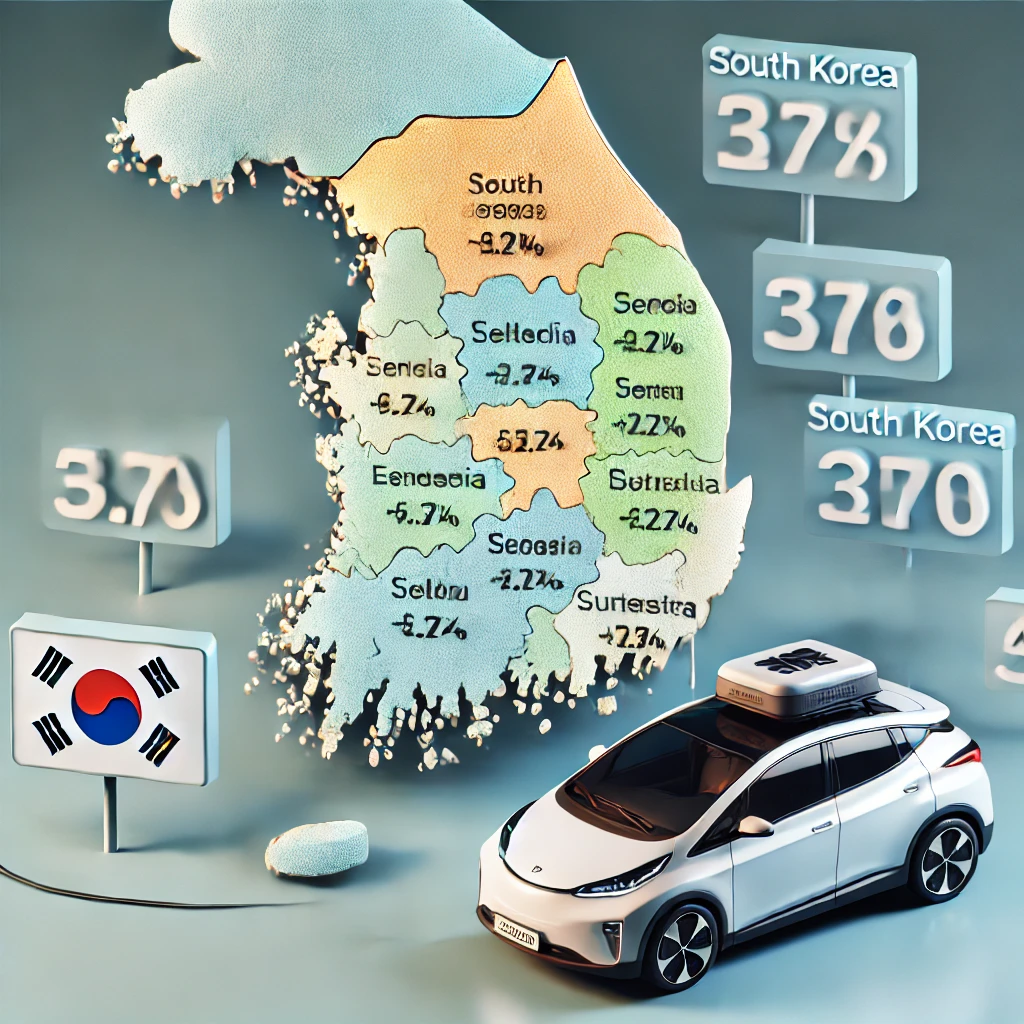각 지역별 전기차 보조금 관련 이미지