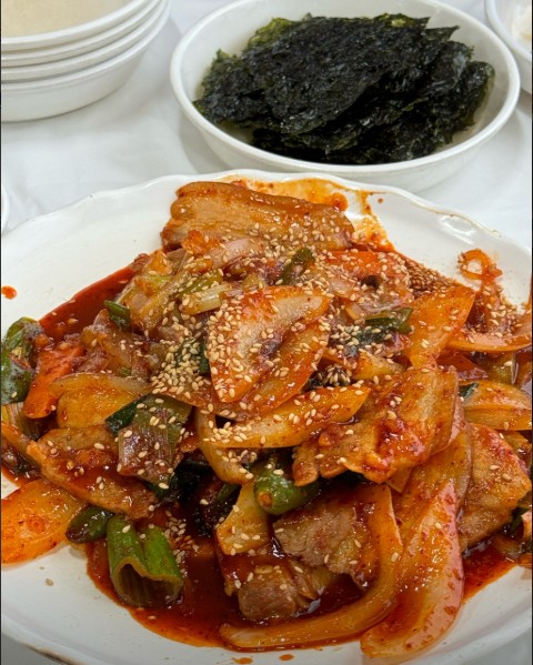 보령 이화수식당 메뉴