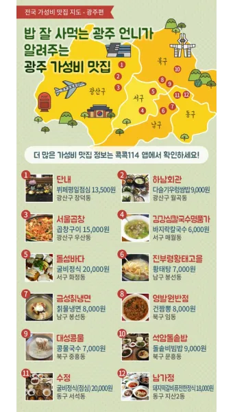 광주광역시 맛집 베스트 10 현지인 맛집_7