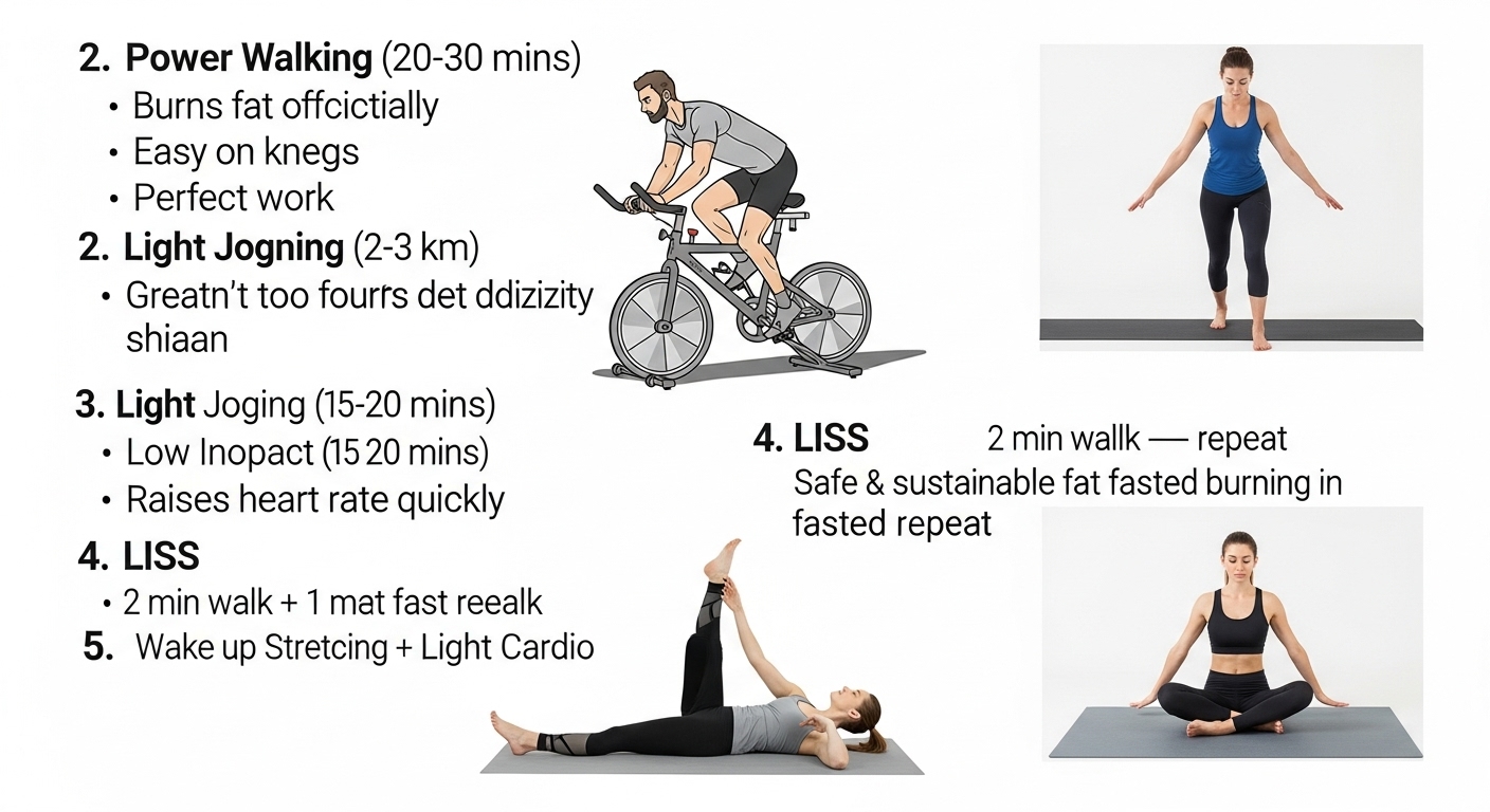 아침 공복에 하면 좋은 유산소 운동들