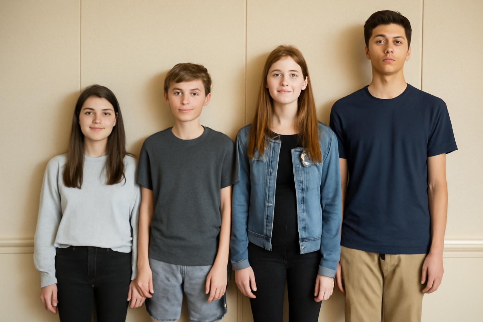 중학생 1학년 키