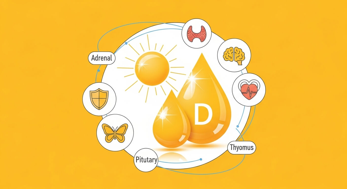 비타민 D – 내분비계 전반의 기능성 호르몬