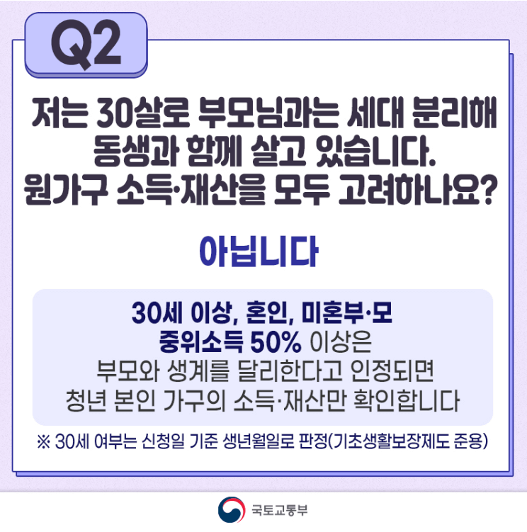 2024 청년월세 지원금 신청