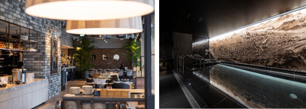 후쿠오카 숙소 더 블러썸 하카타 프리미어 레스토랑 온천탕