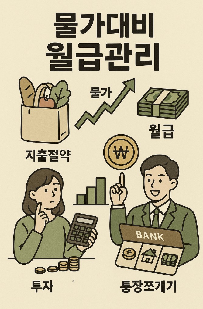물가대비 월급관리