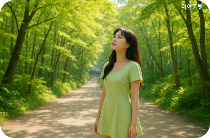 운명을 노래하는 숲길의 시작