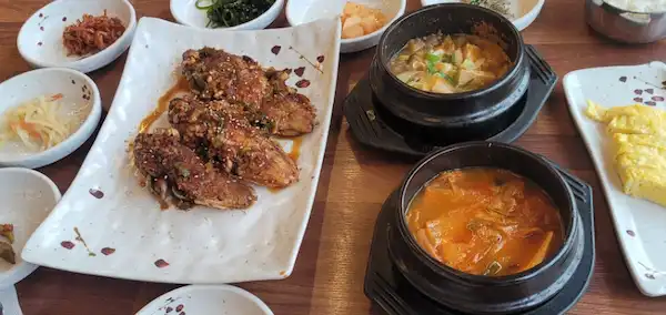 새아침식당 생선구이 정식 주문 메뉴 한상 이미지
