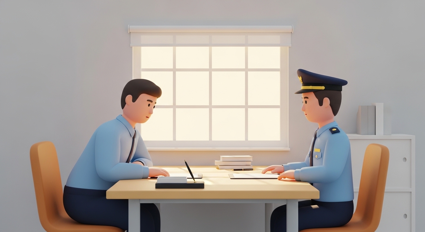 보호관찰관, 면담