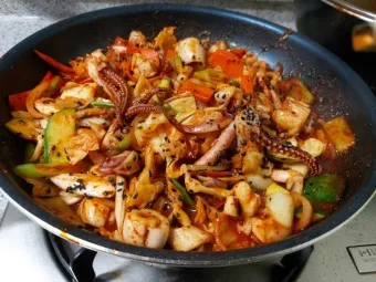 오징어 야채볶음 양념장 만드는법 황금레시피_7