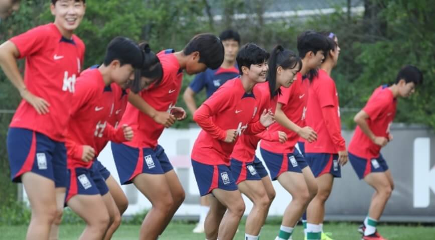 항저우 아시안게임 여자축구 미얀마전 하이라이트