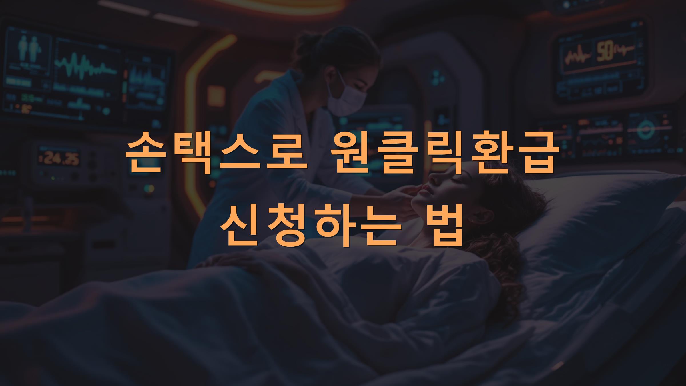 손택스로 원클릭환급 신청하는 법