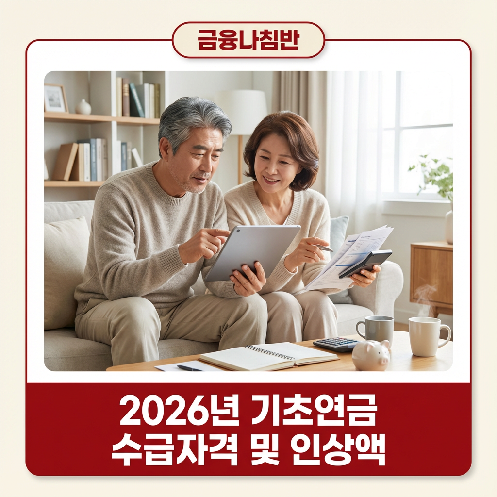 2026년 기초연금 수급자격 및 인상액 01