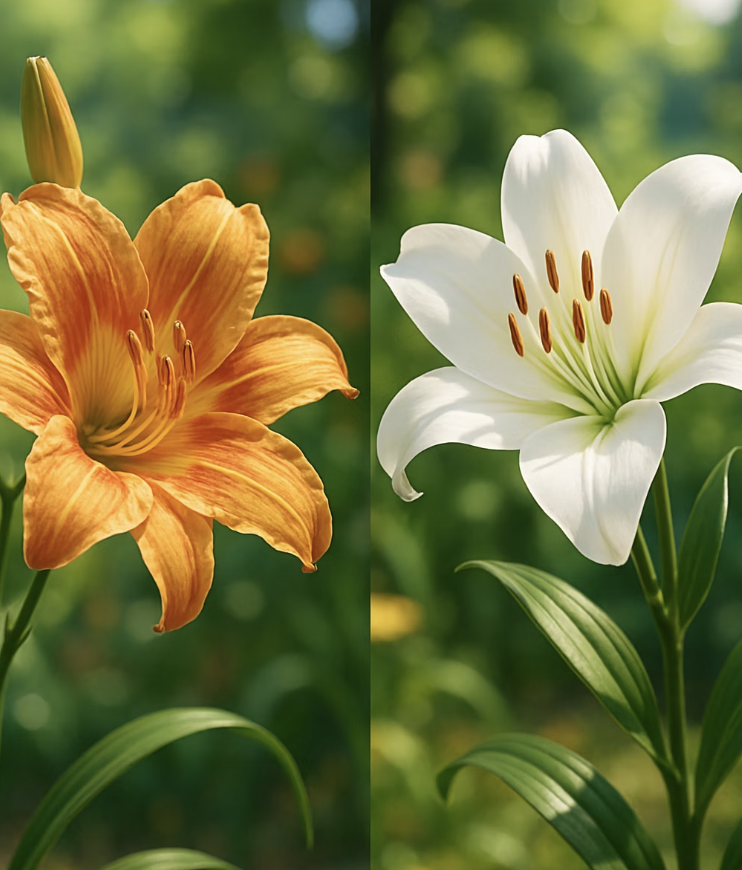 겉모습은 닮았지만, 남남이에요