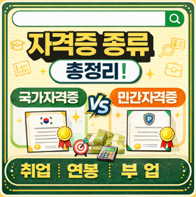 자격증 종류