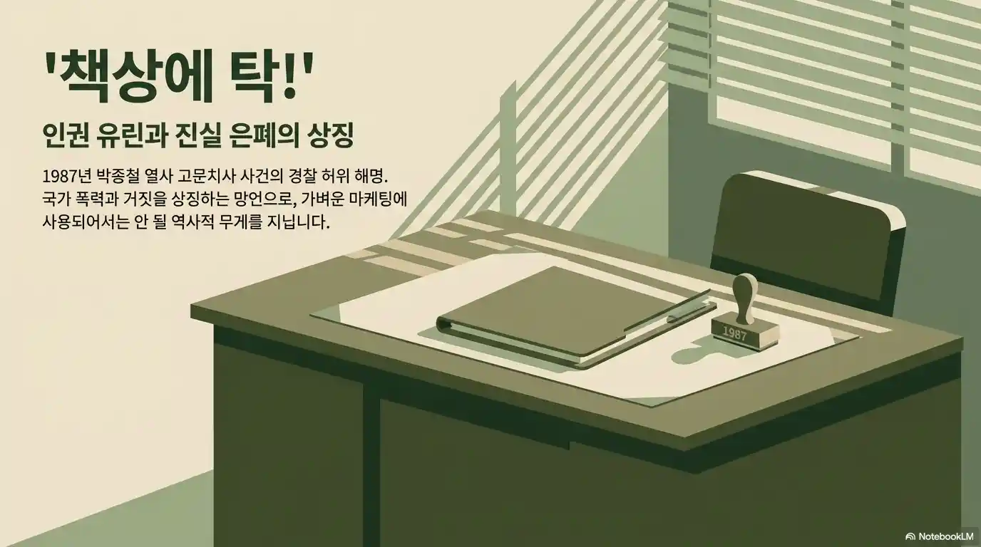 은폐의 상징이 되는 표현