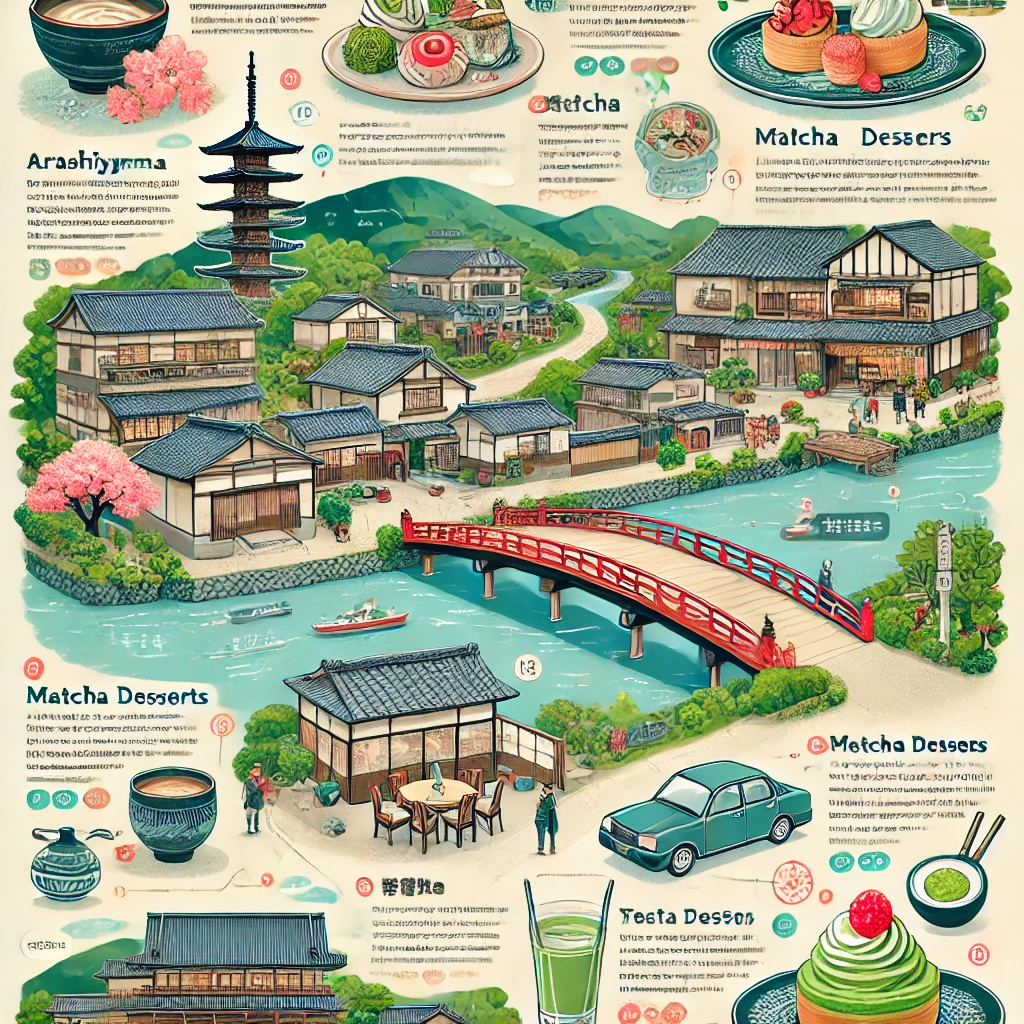 아라시야마 맛집과 카페 추천