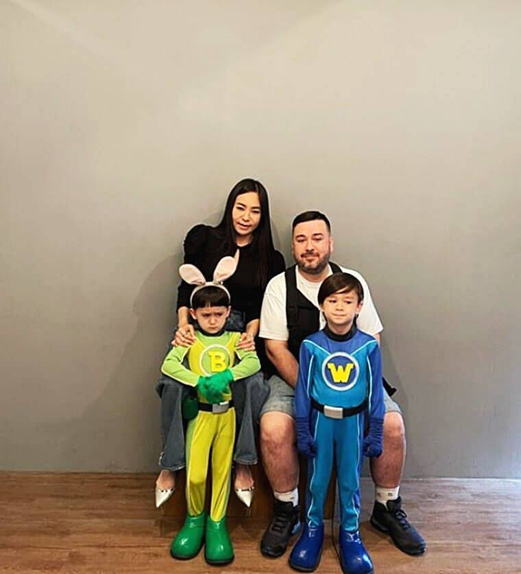 방송인-샘-해밍턴-아내-정유미-아들