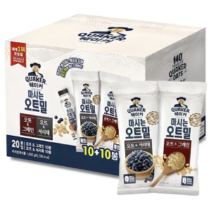 퀘이커 마시는 오트밀 혈당잡는 음식 추천 이미지