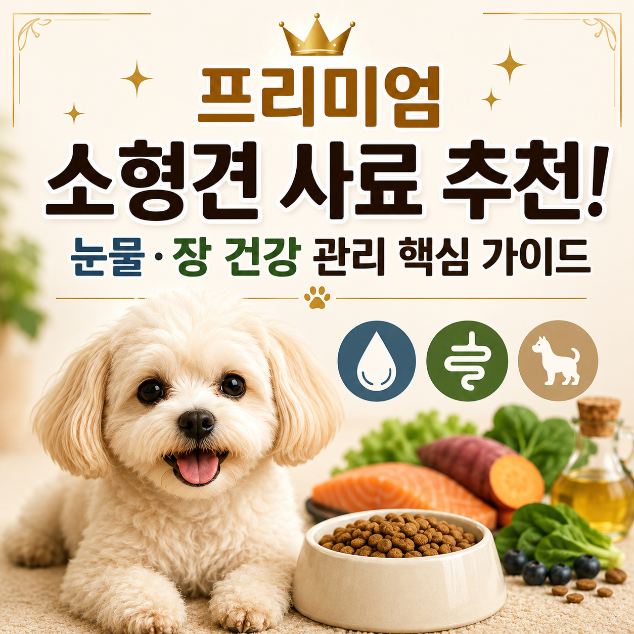 프리미엄 소형견 사료
