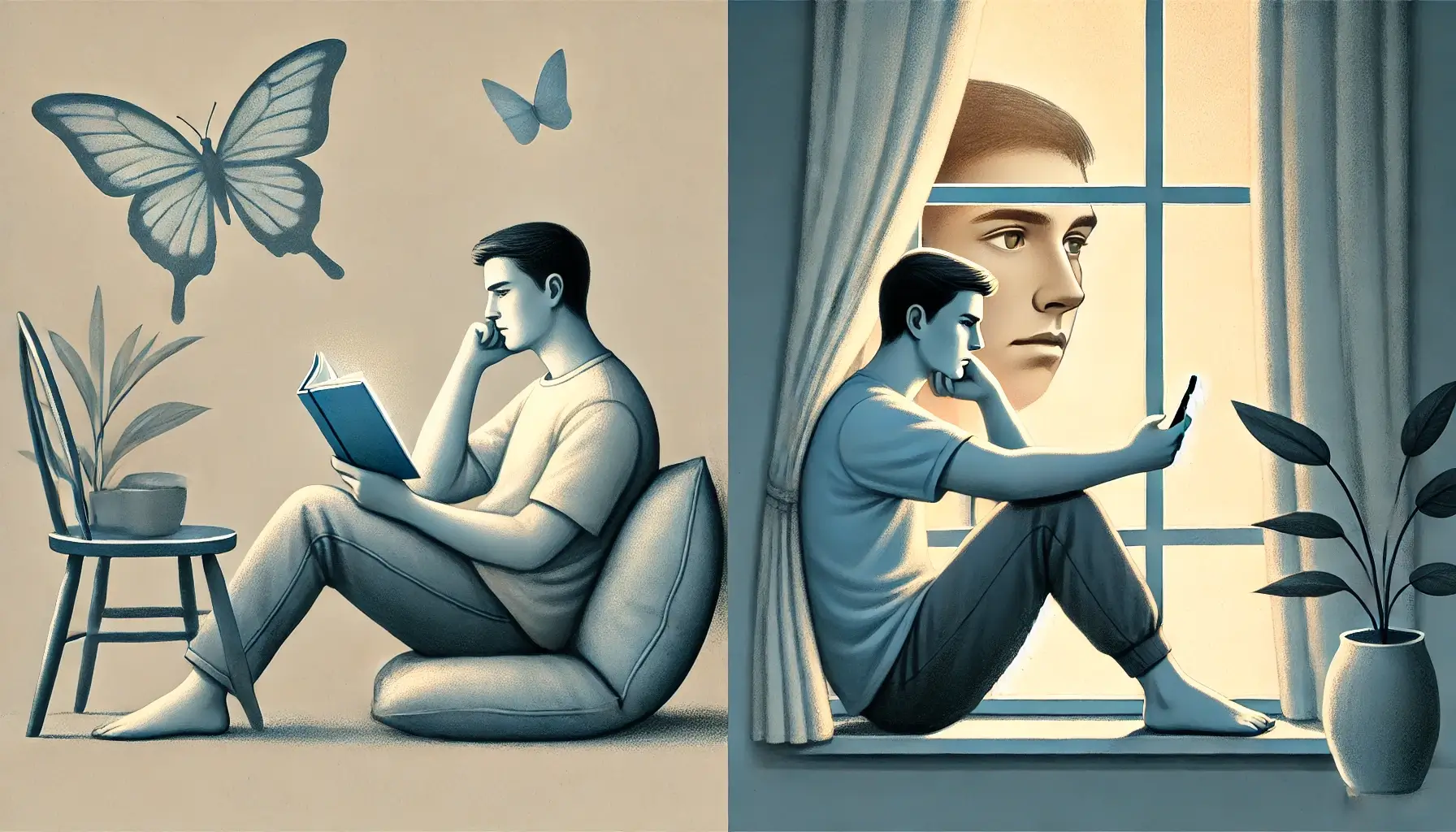 고립과 사회성: 혼자 있는 시간을 즐기는 사람과 외로움을 타는 사람의 차이