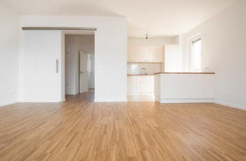 바닥의 움푹 패인 부분