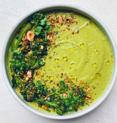 브로콜리 시금치 수프