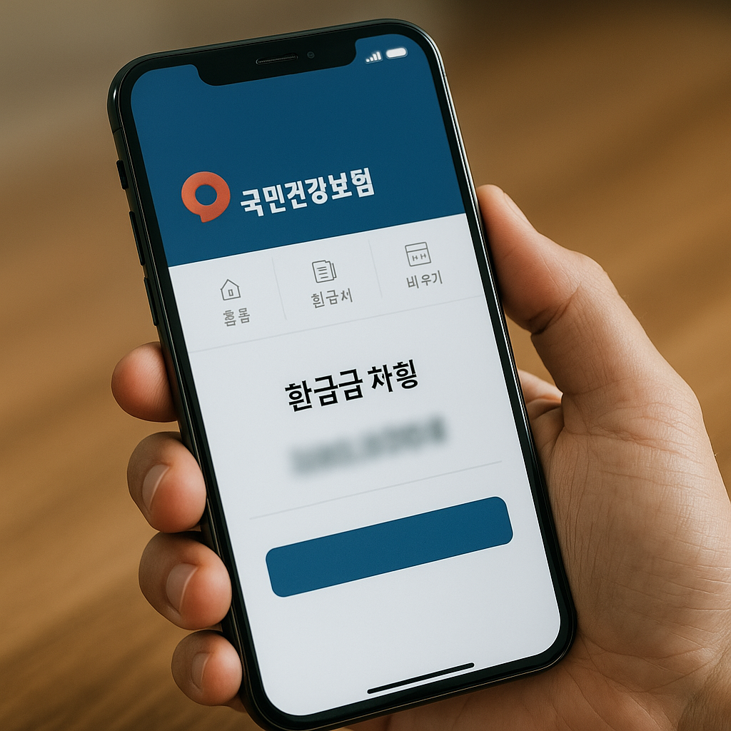 국민건강보험 환급 신청, 놓치면 손해인 이유!